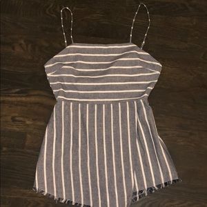 Stripped Romper